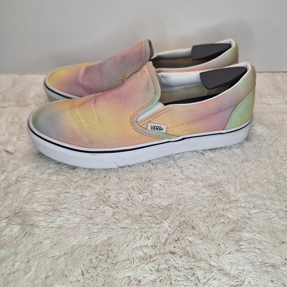 Vans Pastel Pastel Water Color Aura Shift Slip On